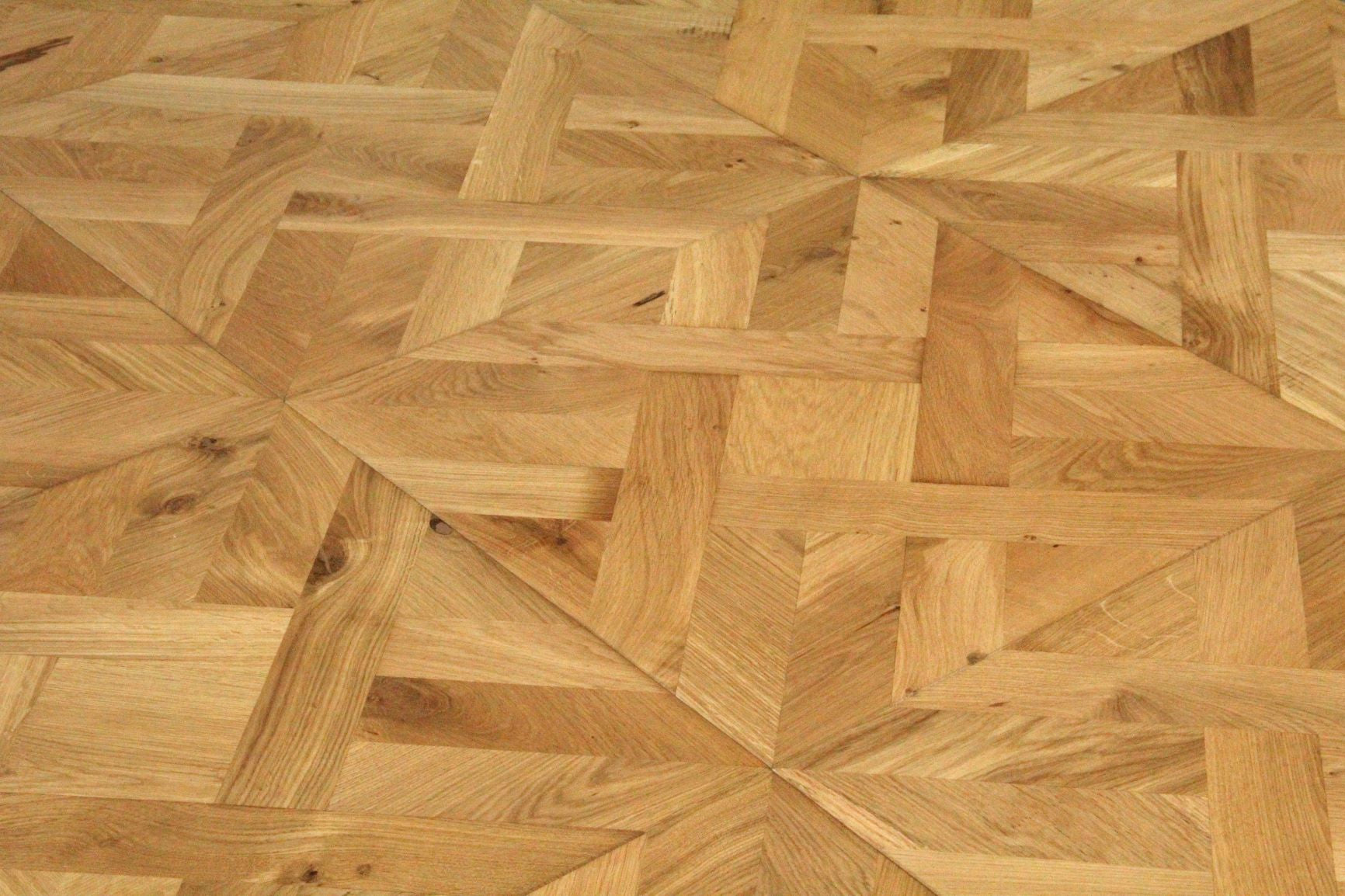 Brushed and Natural Oiled Oak Versailles Panels Engineered Flooring BPD2015