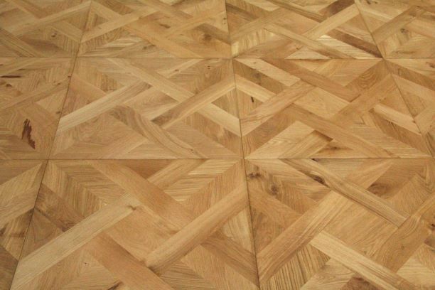 Brushed and Natural Oiled Oak Versailles Panels Engineered Flooring BPD2015