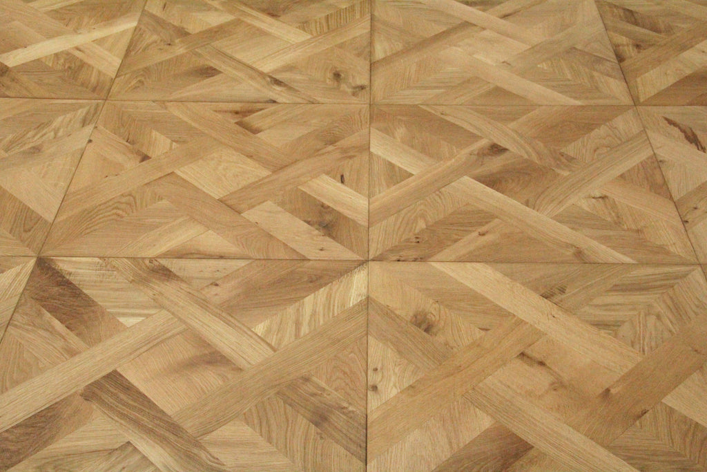 Brushed and Natural Oiled Oak Versailles Panels Engineered Flooring BPD2015