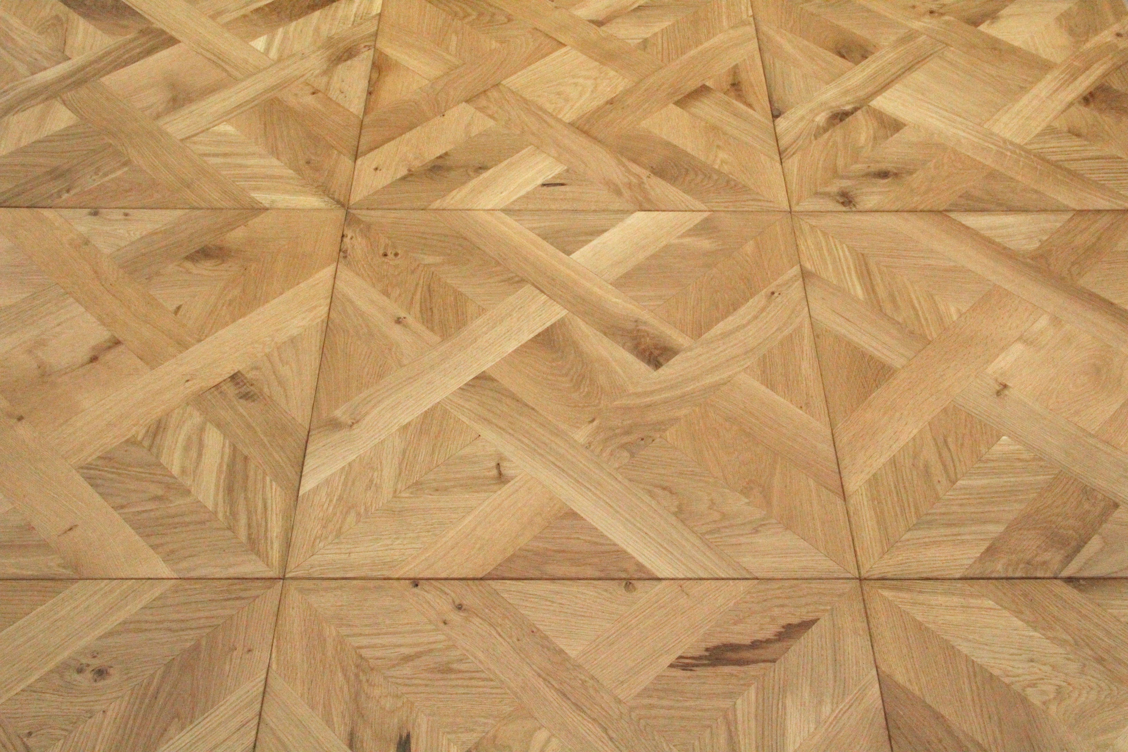 Brushed and Natural Oiled Oak Versailles Panels Engineered Flooring BPD2015