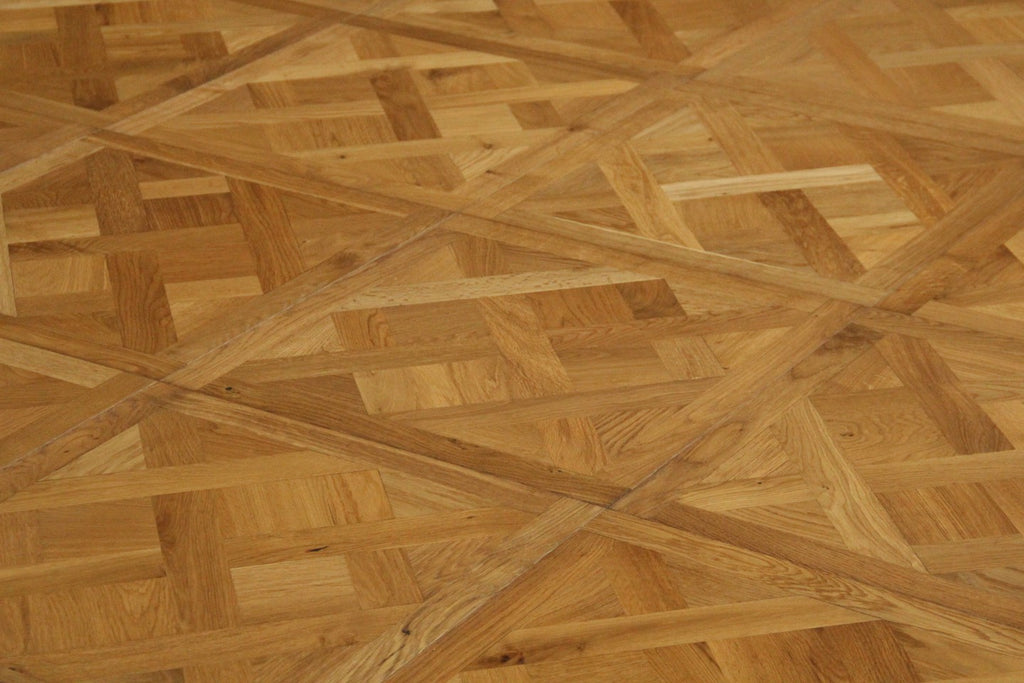 European Oak Smoked Natural Versailles Panel Engineered Flooring 580x580x20/6mm BPE2008