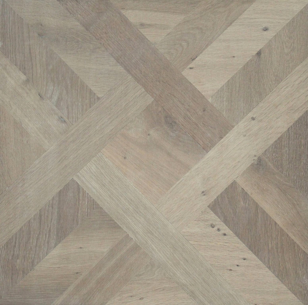 Smoked Grey Oak Parquet Versailles Flooring BPD2016