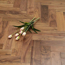 Lacquered American Black Walnut Herringbone BHW1421