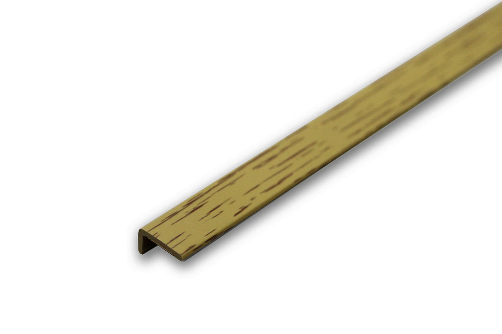 Natural Colour PVC End Profile 2.7m x 20mm x10mm BAC014