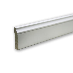 Pure White Solid Pine Skirting 2.4m x 120mm x 16mm BSK005