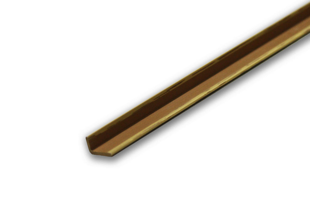 Natural Colour PVC End Profile 2.7m x 20mm x10mm BAC014