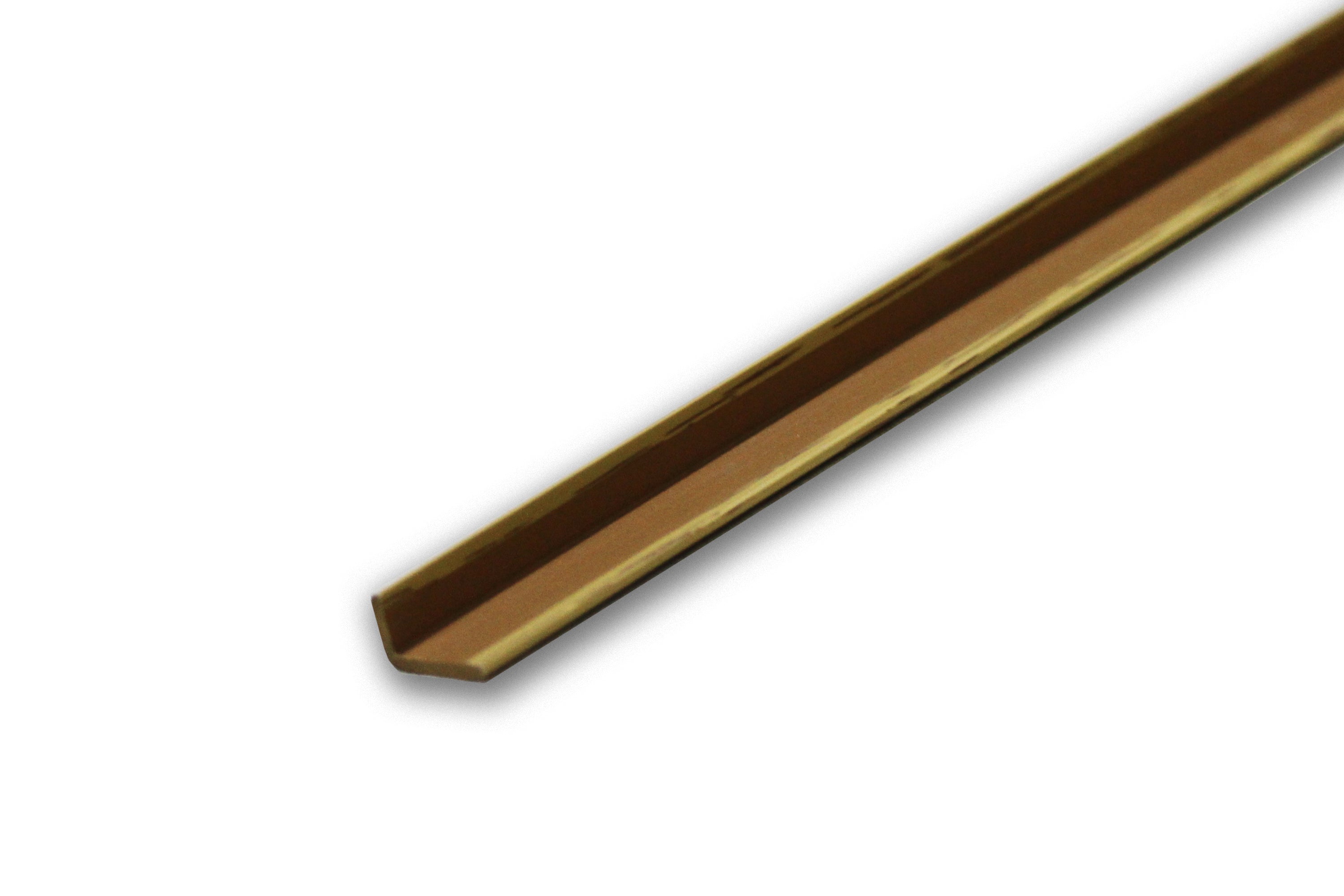 Natural Colour PVC End Profile 2.7m x 20mm x10mm BAC014