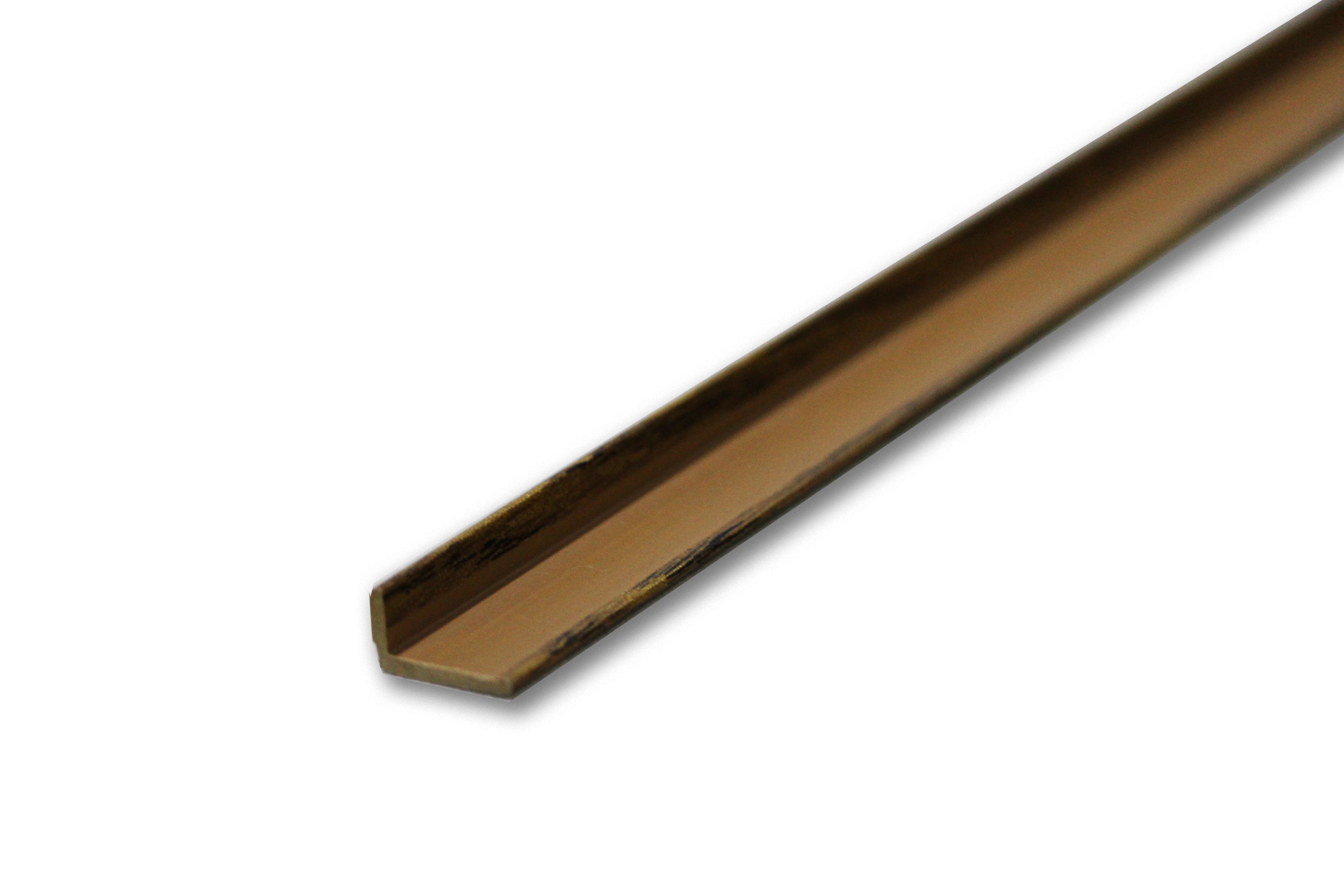 Coffee Colour PVC End Profile 2.7m x 20mm x 10mm BAC012