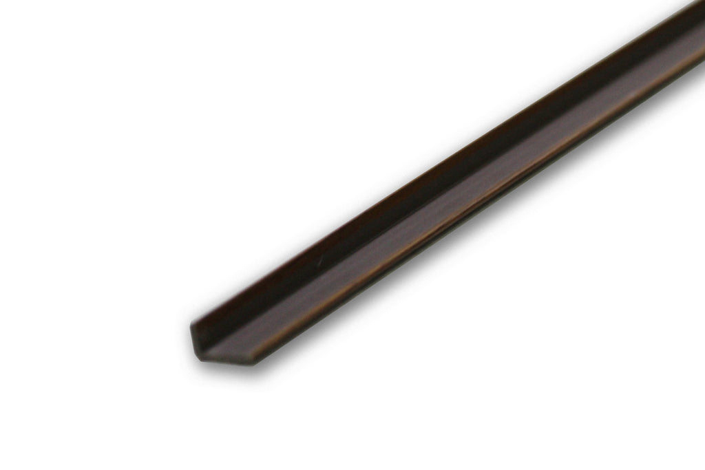 Walnut PVC End Profile 2.7m x 20mm x 10mm BAC013