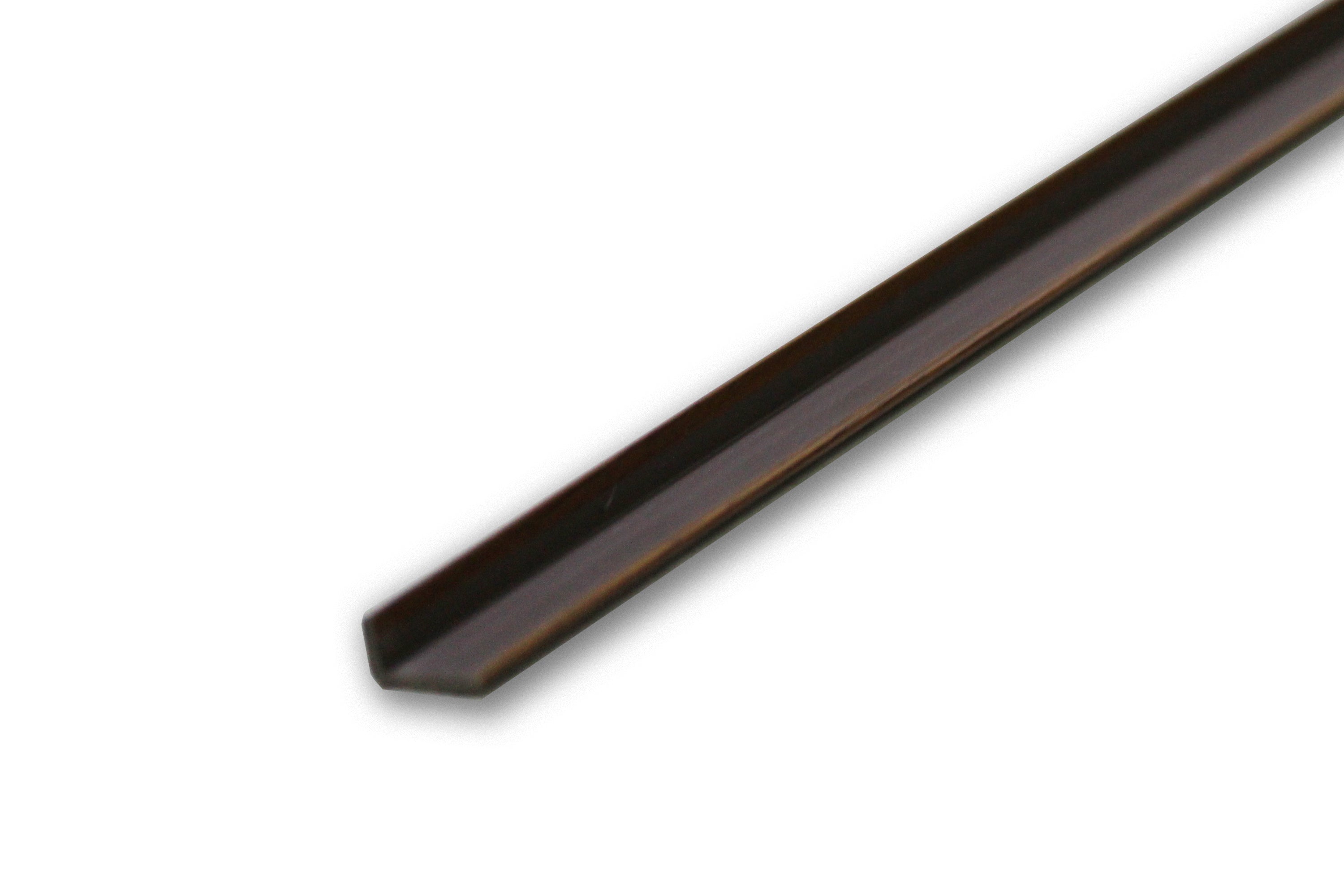 Walnut PVC End Profile 2.7m x 20mm x 10mm BAC013
